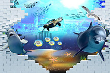 Obraz Život pod hladinou